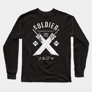 Soldier midgar upper plate Long Sleeve T-Shirt